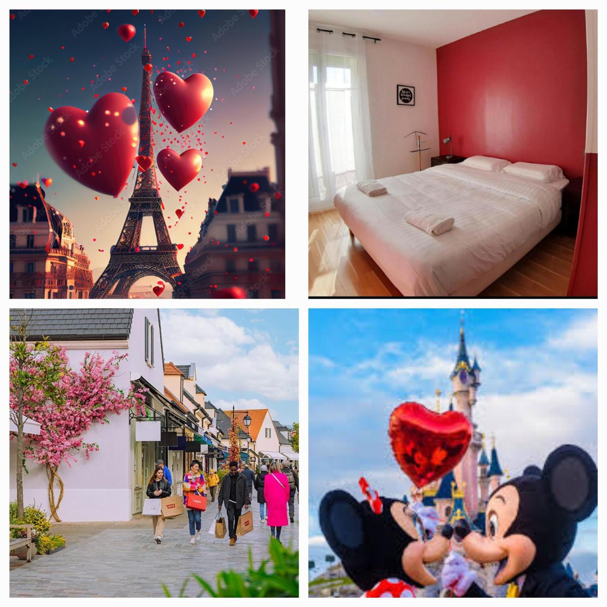 Disney, Very Nice 2 Bedrooms Family Apartment, Wifi, Netflix 8 Pers Chessy  Buitenkant foto