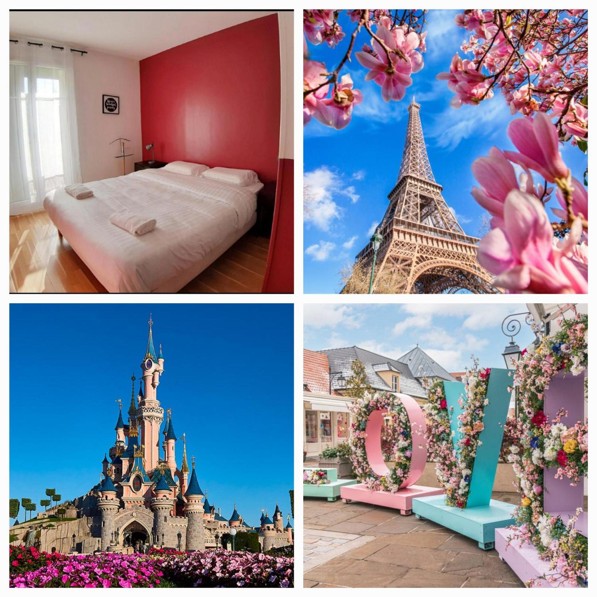 Disney, Very Nice 2 Bedrooms Family Apartment, Wifi, Netflix 8 Pers Chessy  Buitenkant foto